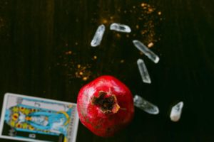Pomegranates and Crystals
